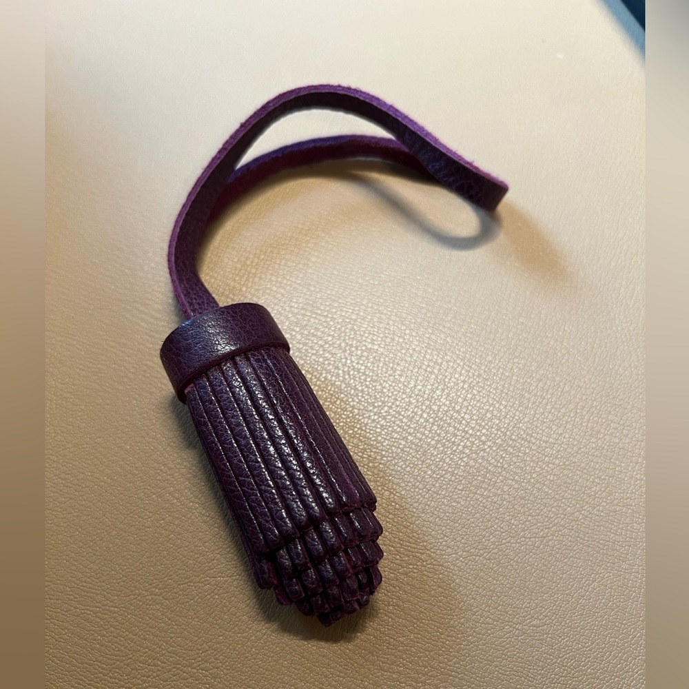 Portland Leather Goods- Plum Tassel